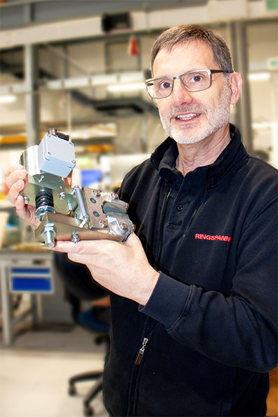 Franz Eisele, head of division BKSN at RINGSPANN Franz Eisele, head of division BKSN at RINGSPANN