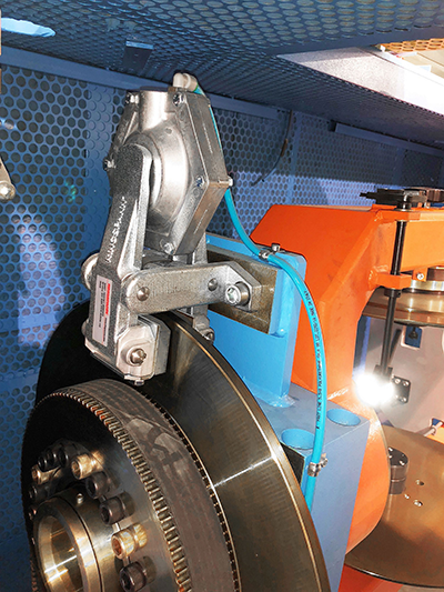 RINGSPANN brake on a stranding machine RINGSPANN brake on a stranding machine