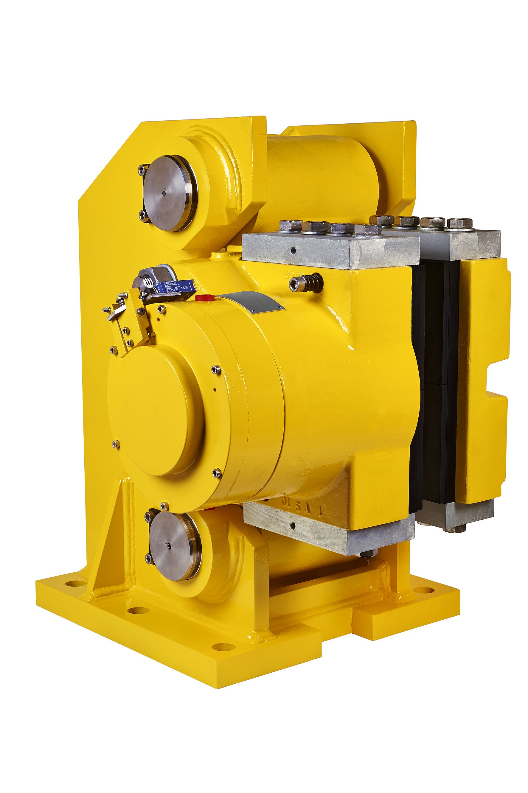 a floating caliper model of the RINGSPANN HS series with a console a floating caliper model of the RINGSPANN HS series with a console